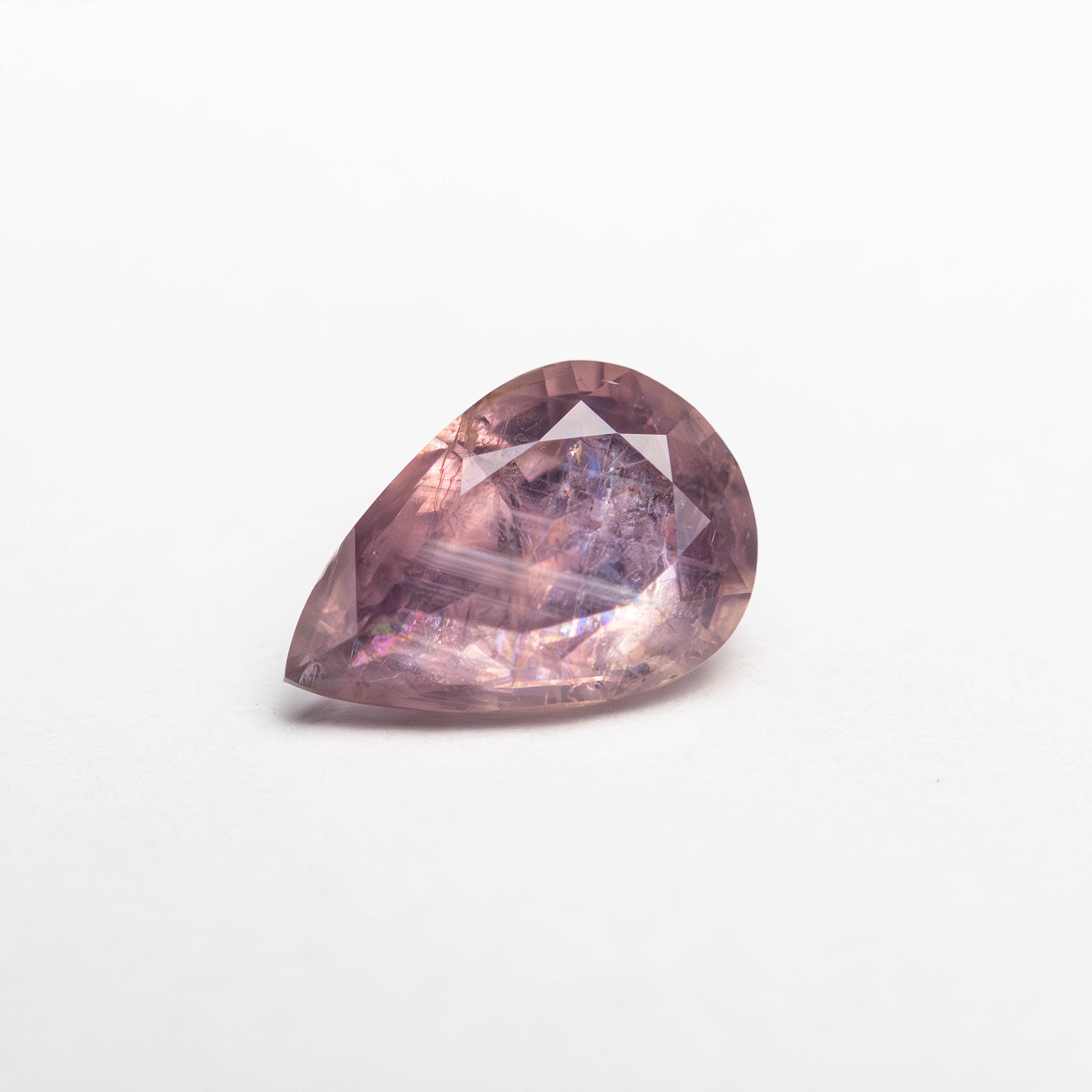 Purple/Pink Brilliant Sapphire - 0.96ct Pear