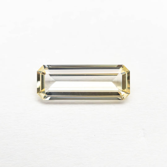 Yellow Step Cut Sapphire - 0.76ct Cut Corner Rectangle