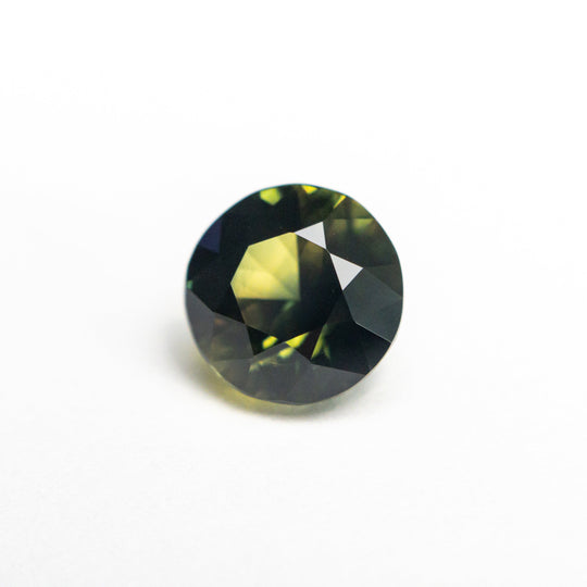 Parti Yellow-Teal Brilliant Sapphire - 2.15ct Round