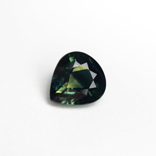 Parti Blue-Green Brilliant Sapphire - 1.38ct Pear