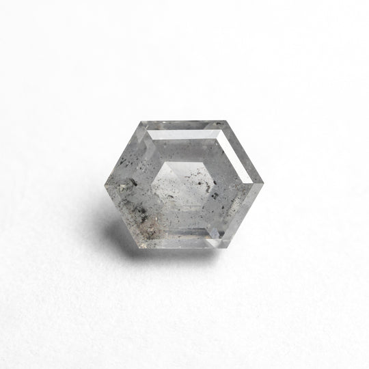 Salt and Pepper Step Cut Diamond - 1.20ct Hexagon