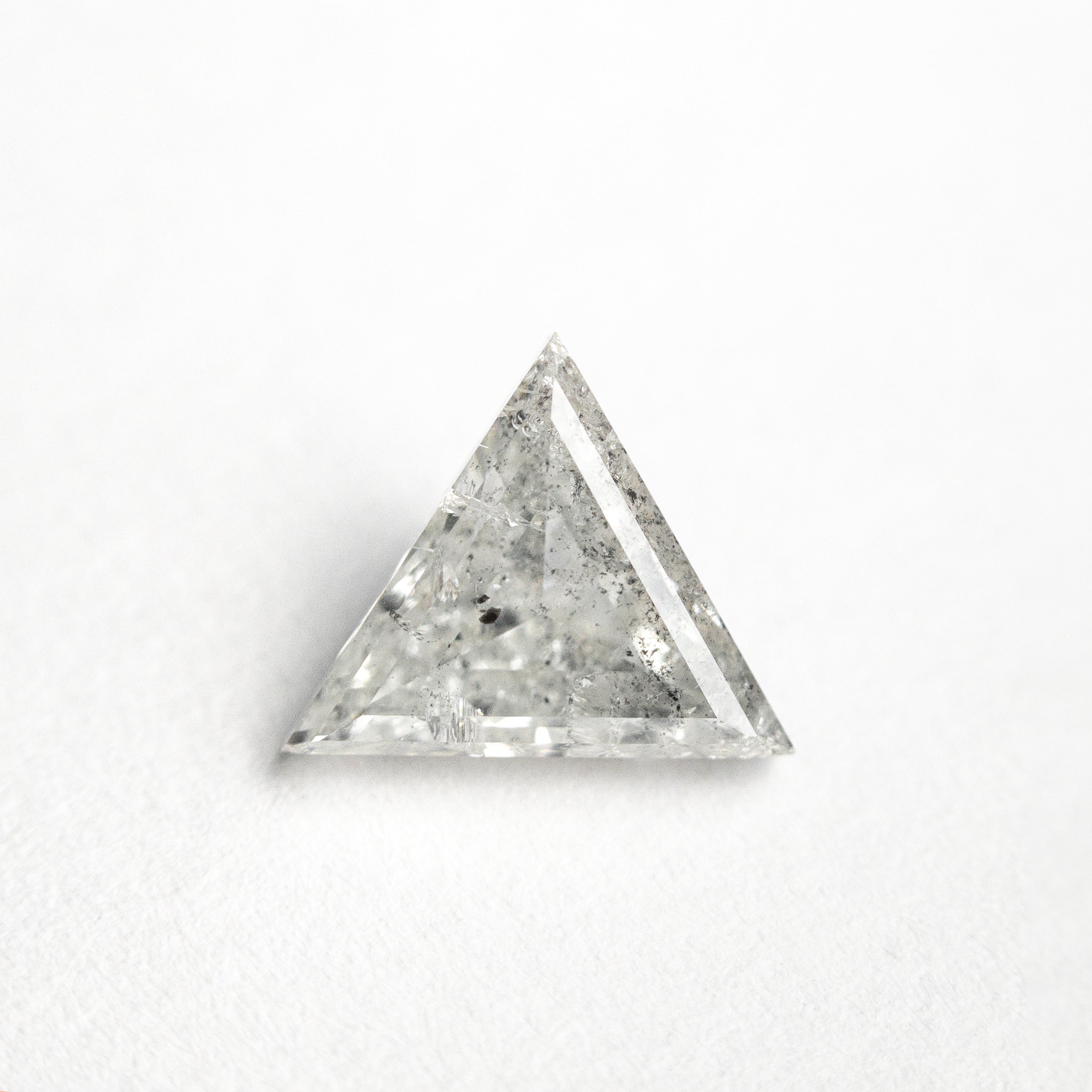 Salt and Pepper Step Cut Diamond - 1.09ct Triangle