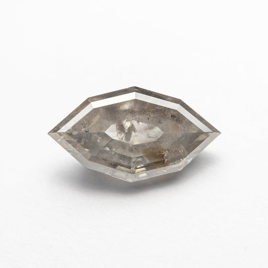 Salt and Pepper Marquise Step Cut Diamond - 2.22ct Geo