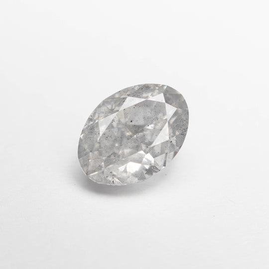 Faint Grey Brilliant Diamond - 1.18ct Oval