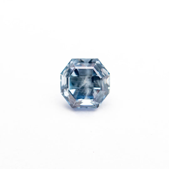 Blue Brilliant Sapphire - 0.91ct Cut Corner Square