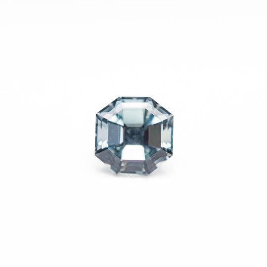 Blue Brilliant Sapphire - 0.82ct Cut Corner Square