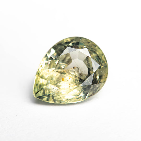 Green Brilliant Sapphire - 2.78ct Pear