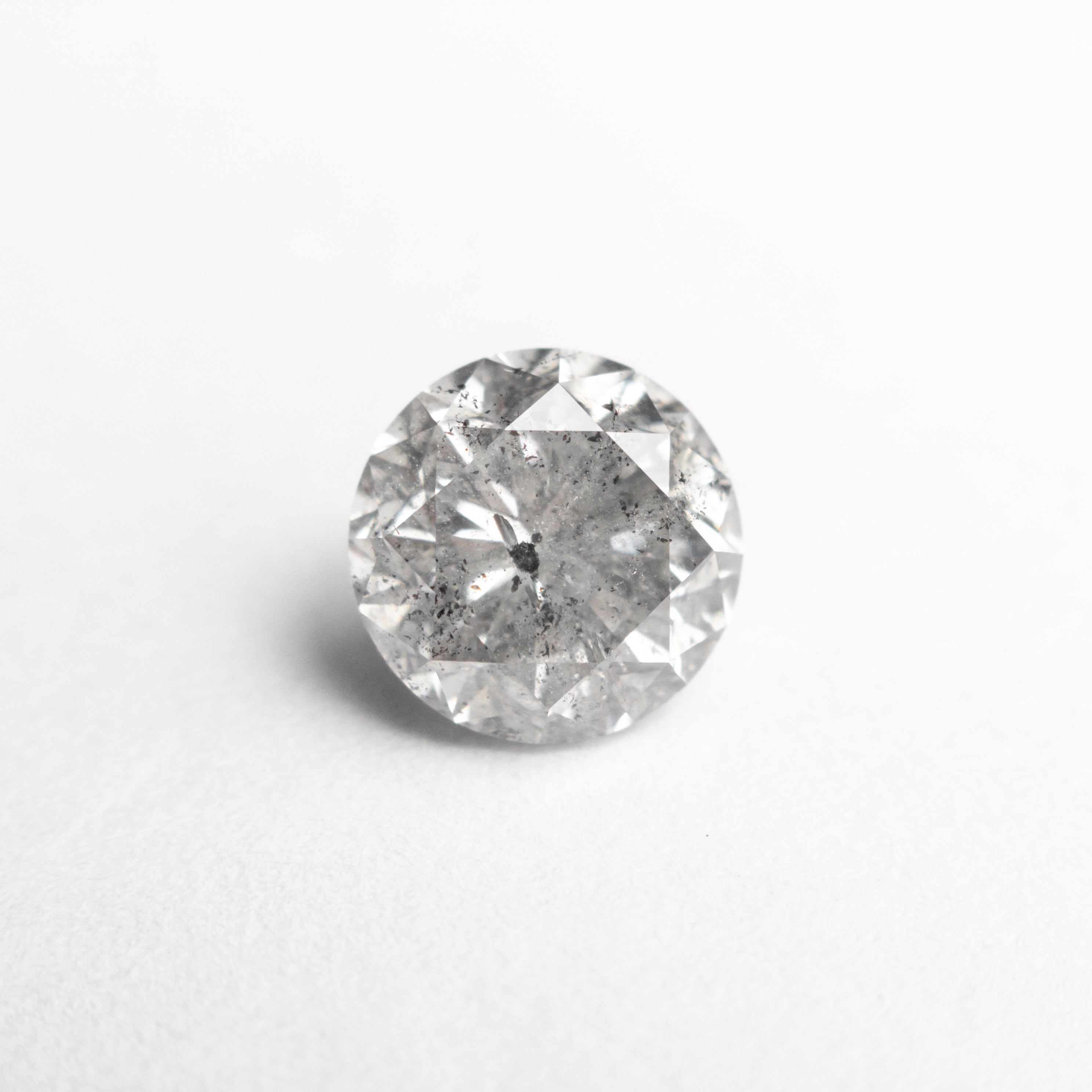 Salt and Pepper Brilliant Diamond - 1.43ct Round - Foe & Dear