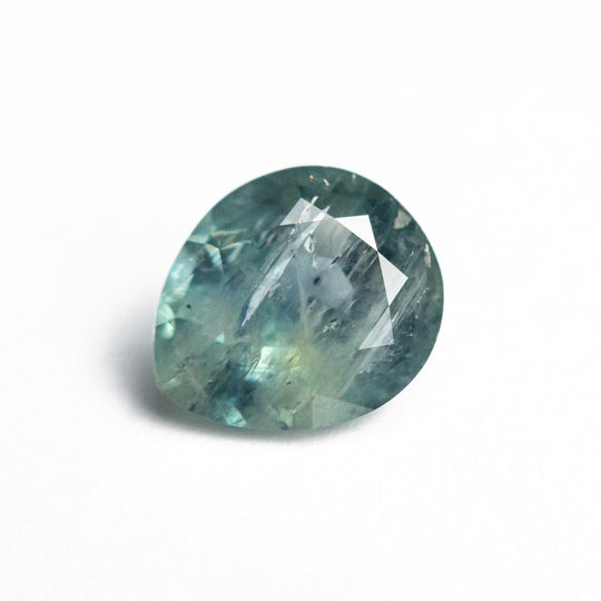 Teal Brilliant Sapphire - 3.17ct Pear