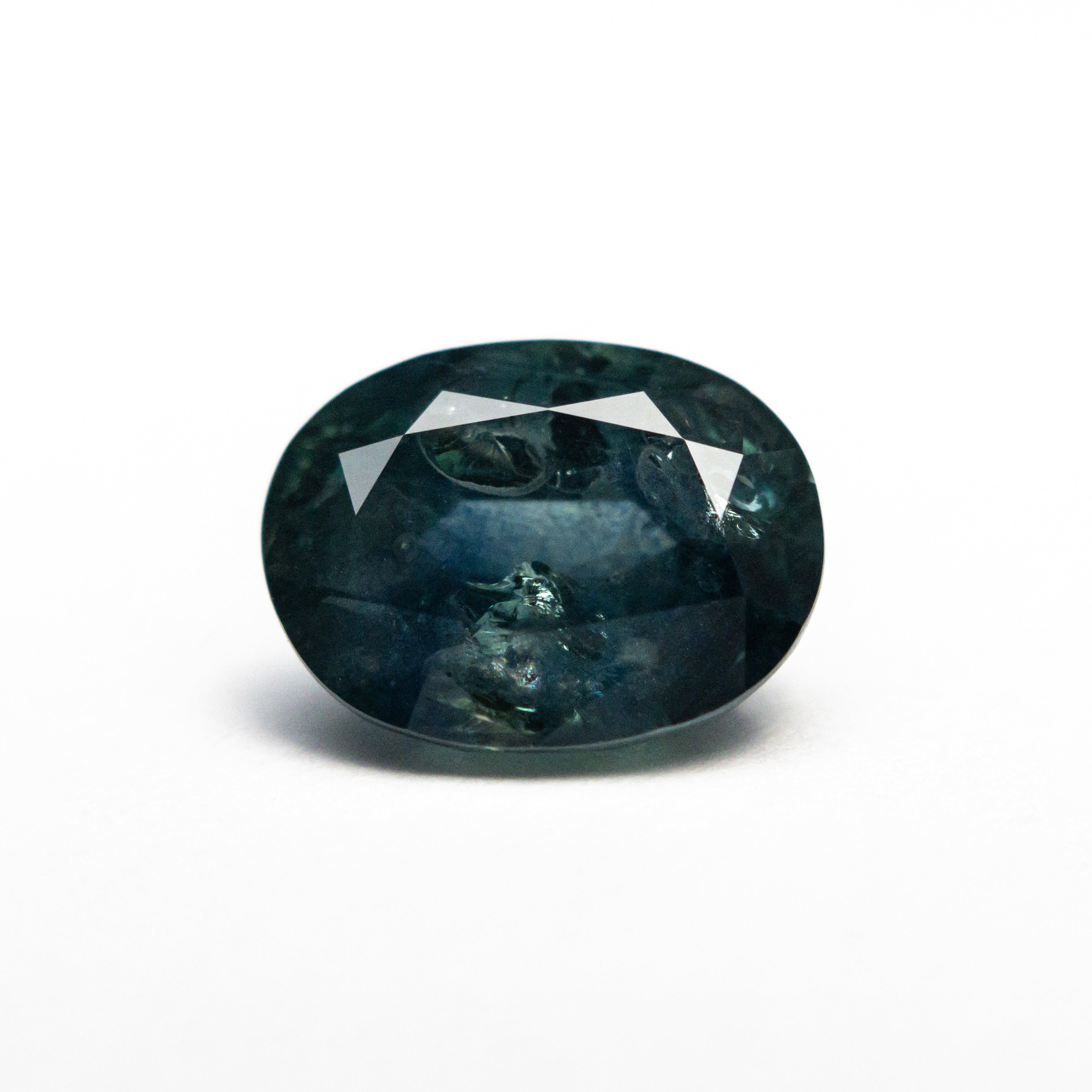 Blue/Teal Brilliant Sapphire - 4.14ct Oval