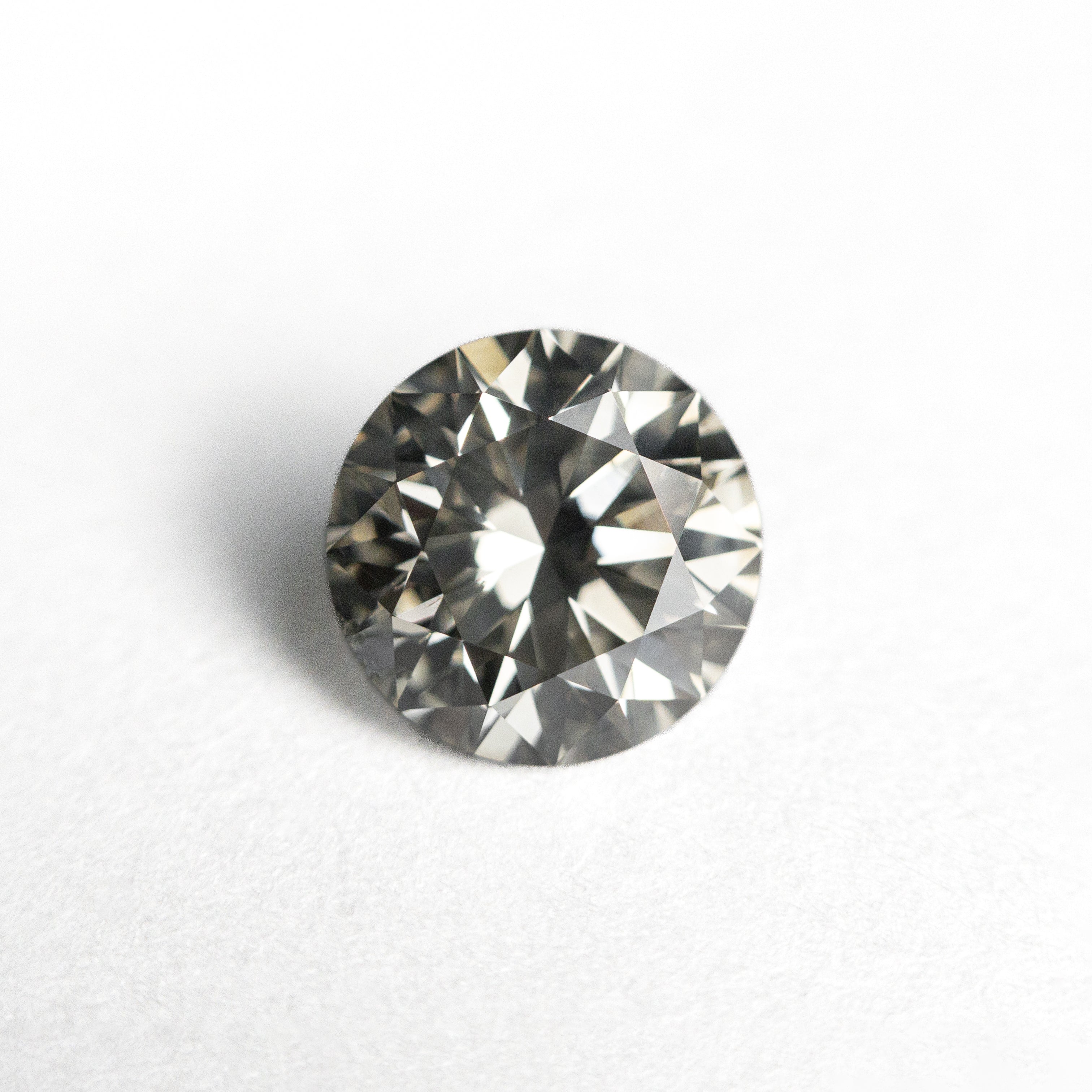 Fancy Grey Brilliant Diamond - 1.20ct Round