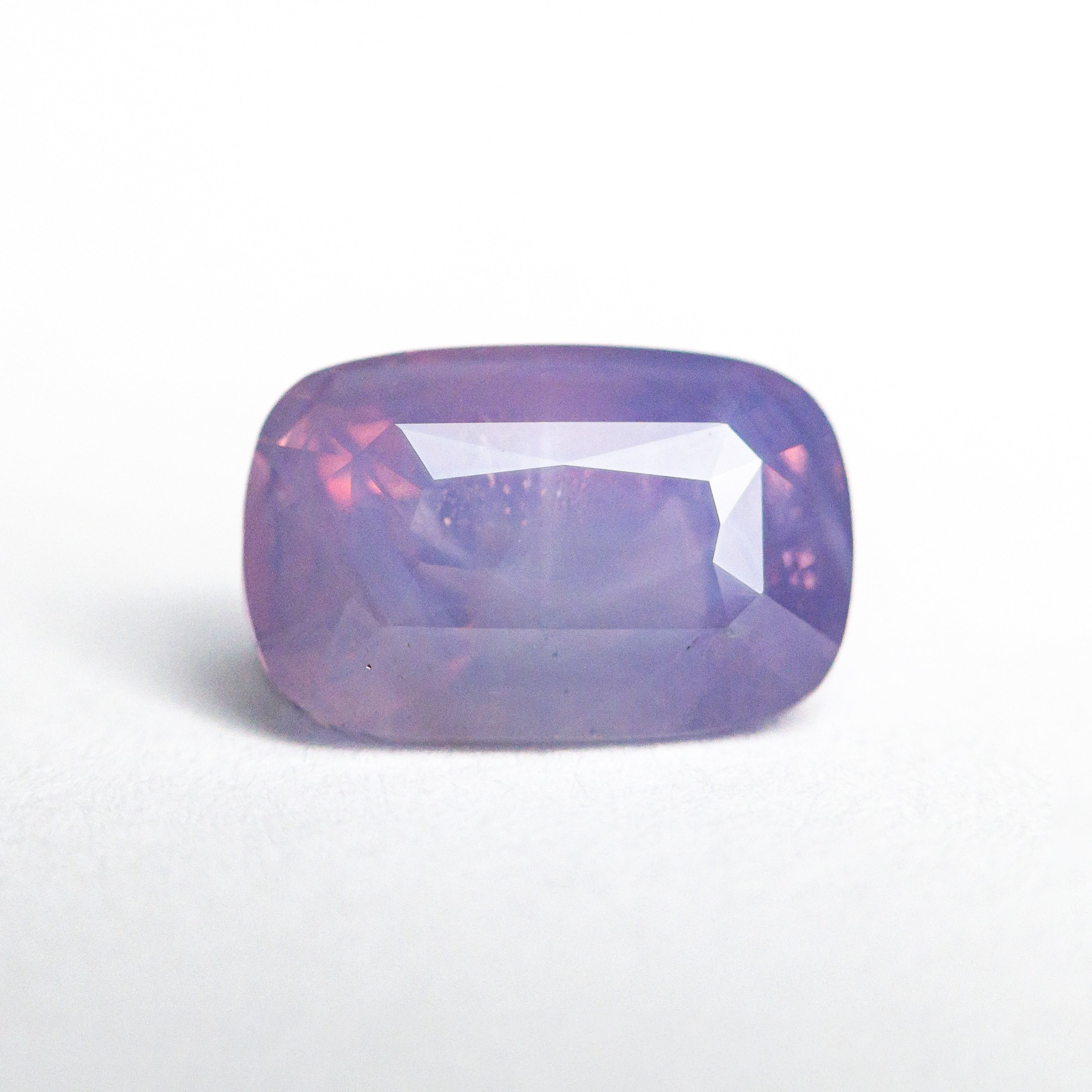 Purple Brilliant Sapphire - 3.58ct Cushion - Foe & Dear