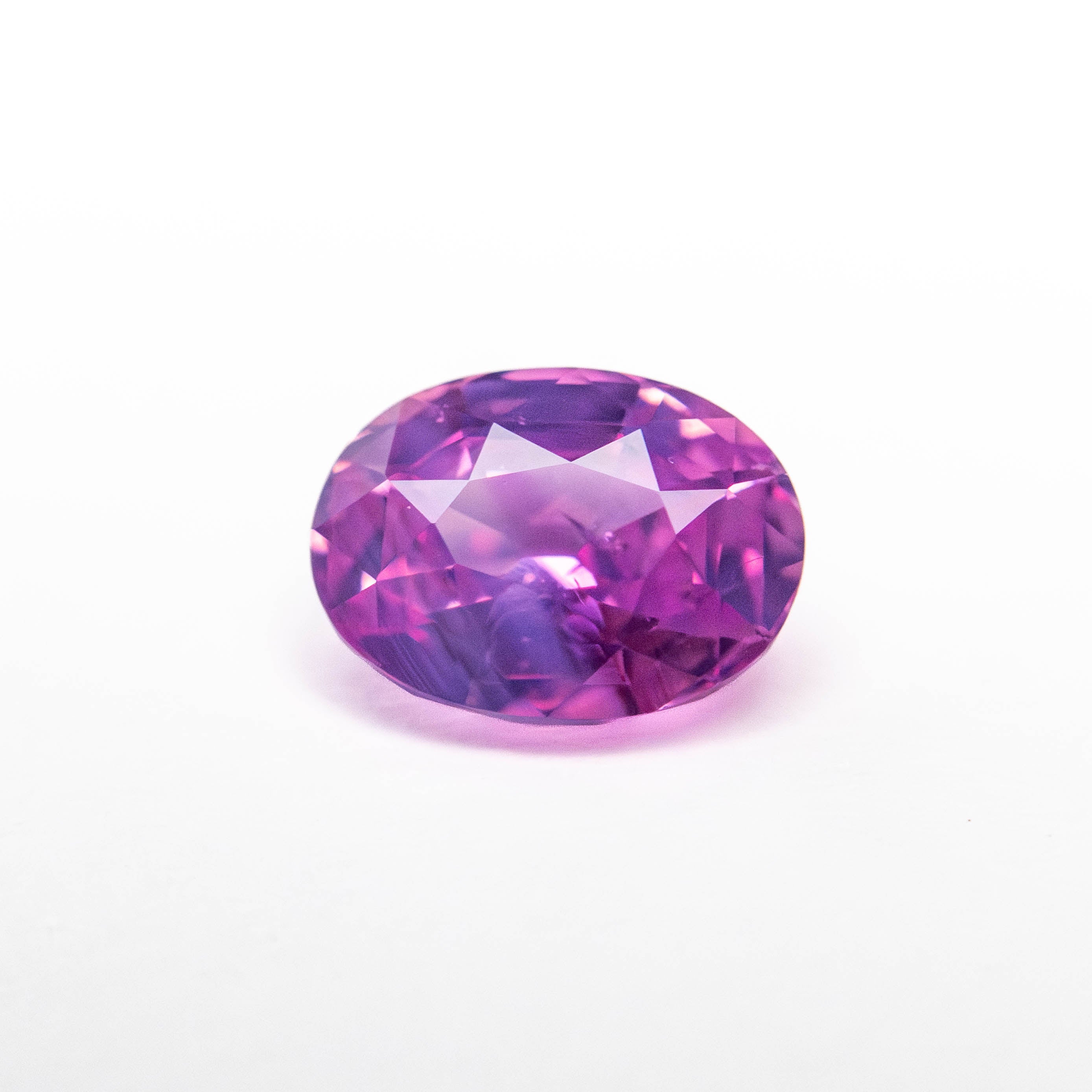 Purple Brilliant Sapphire - 1.04ct Oval - Foe & Dear