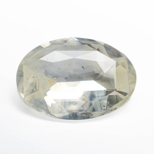 White Brilliant Sapphire - 3.61ct Oval