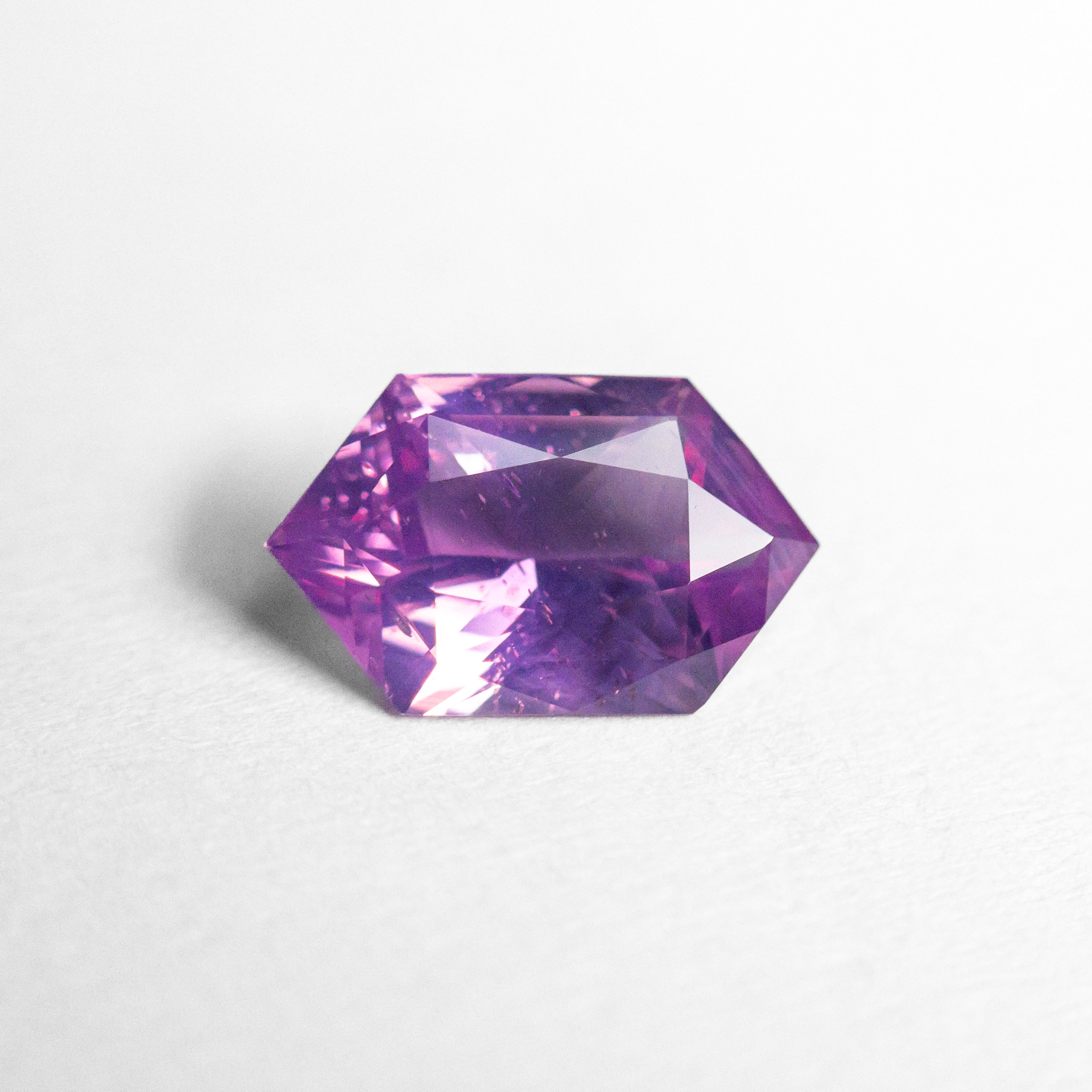 Purple Brilliant Sapphire - 1.14ct Hexagon