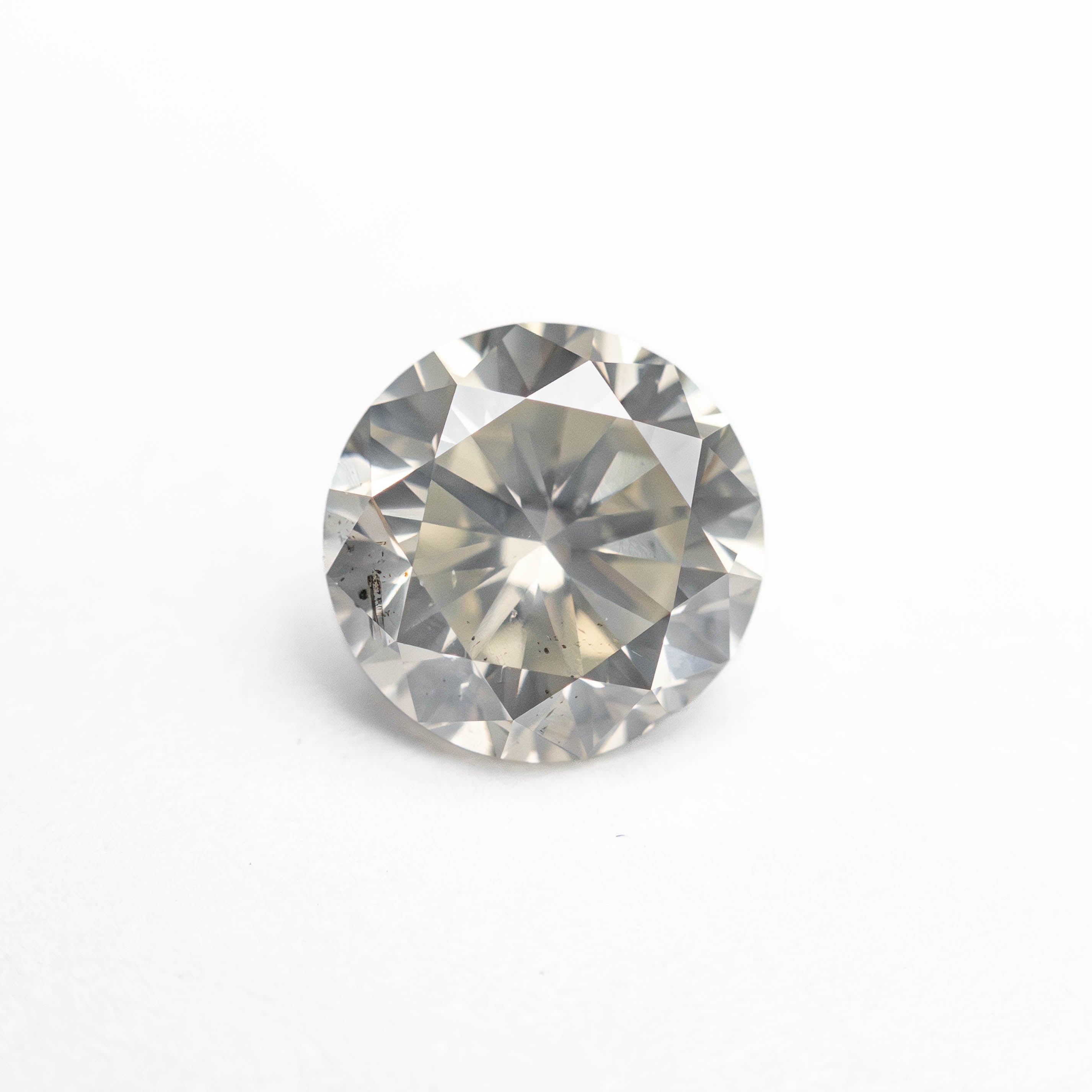 Fancy Grey Brilliant Diamond - 1.05ct Round