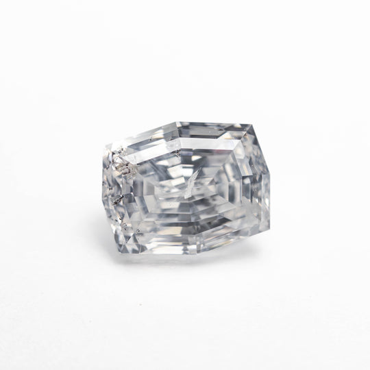 White Step Cut Diamond - 1.62ct Geo Cushion