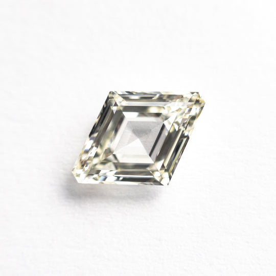 White Step Cut Diamond - 1.21ct Lozenge