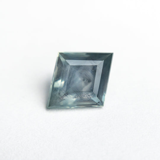Blue/Teal Step Cut Sapphire - 1.94ct Lozenge
