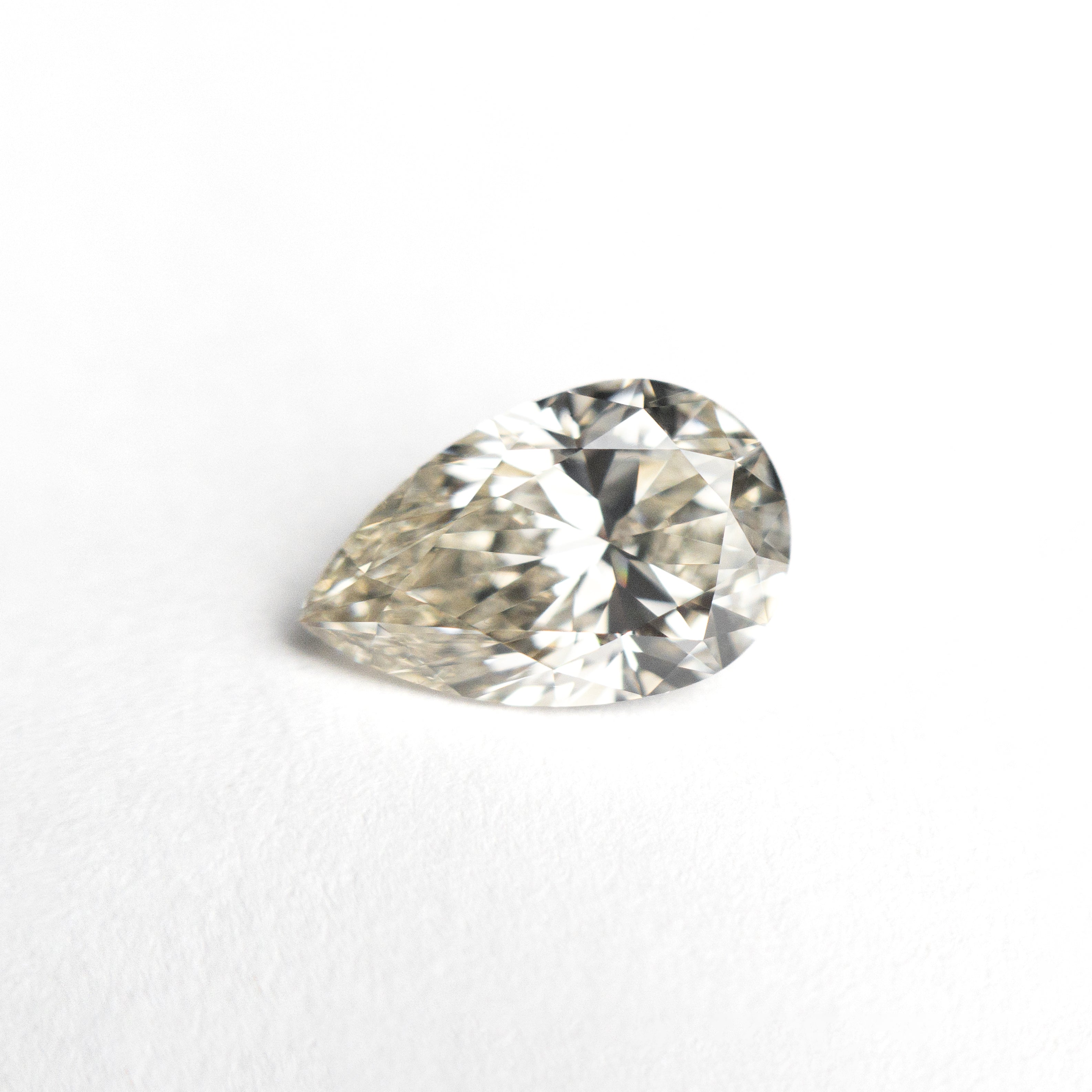 Champagne Brilliant Diamond - 1.21ct Pear