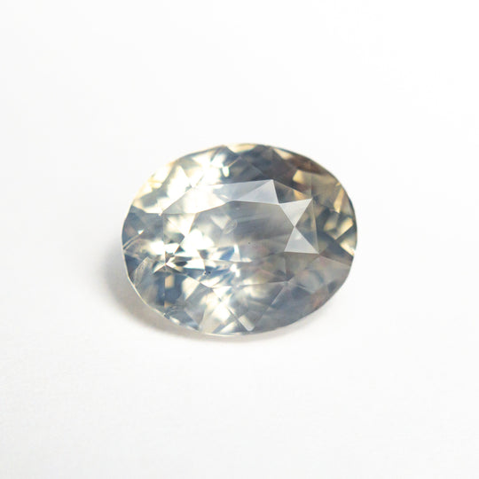 White Brilliant Sapphire - 3.18ct Oval