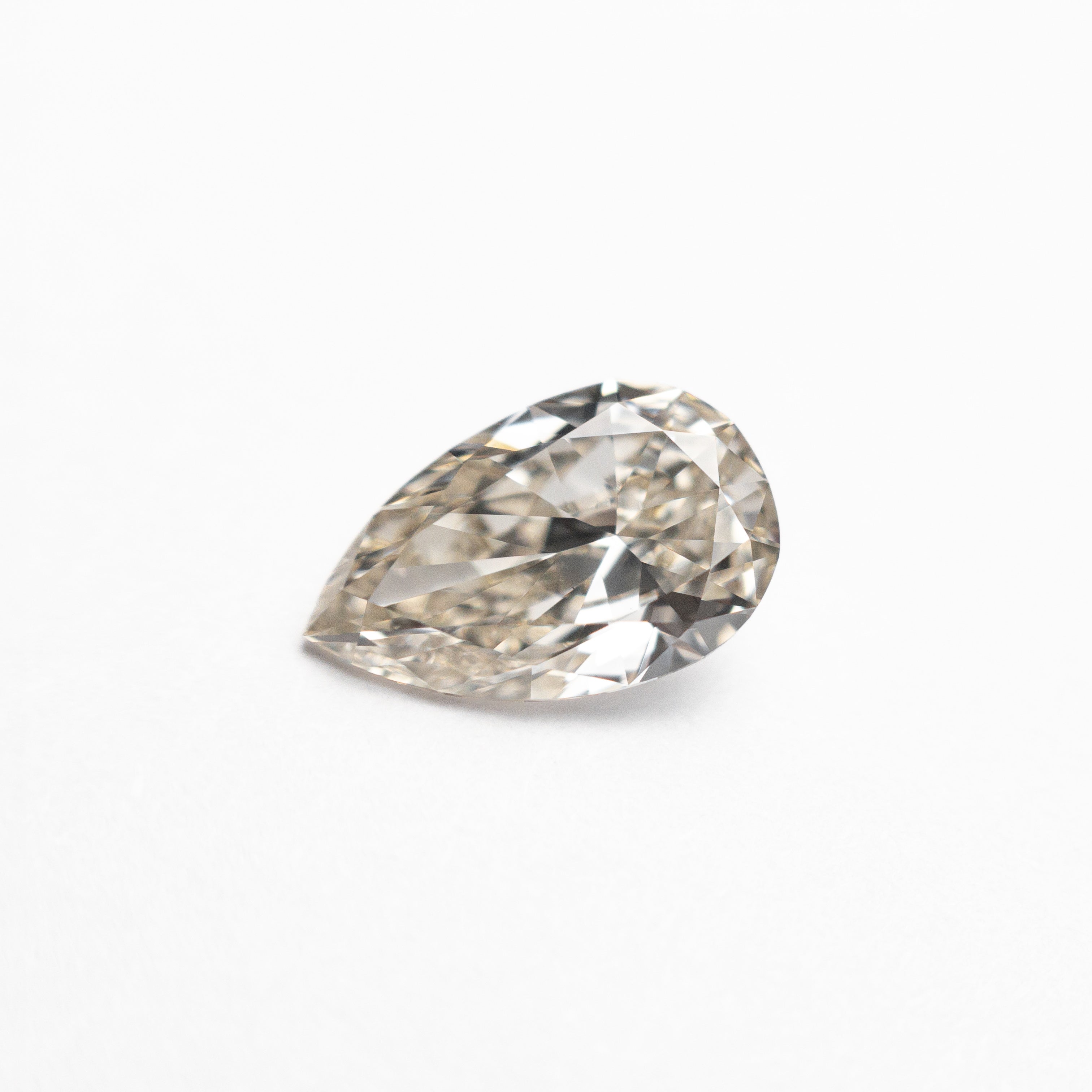 Champagne Brilliant Diamond - 0.85ct Pear