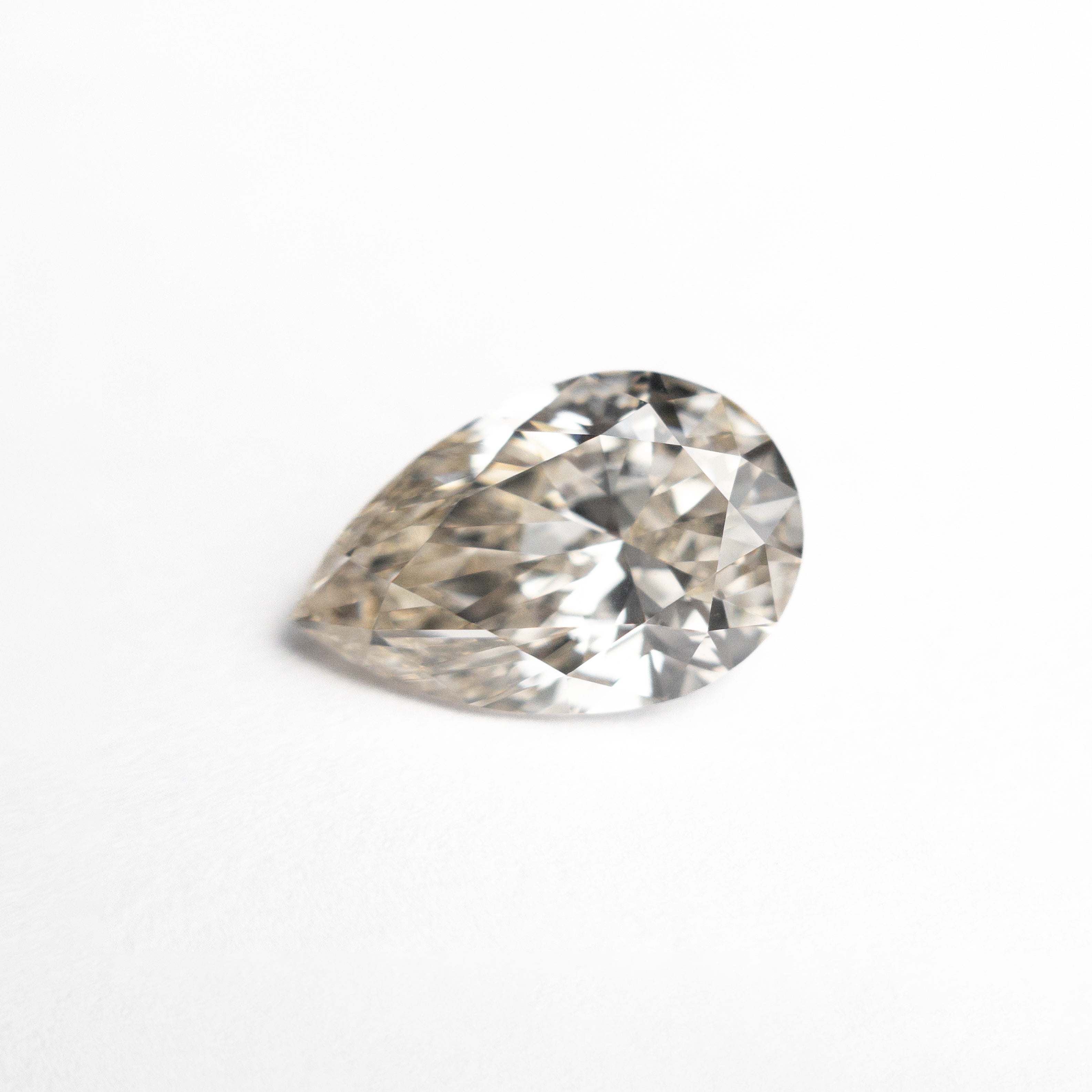 Champagne Brilliant Diamond - 1.52ct Pear
