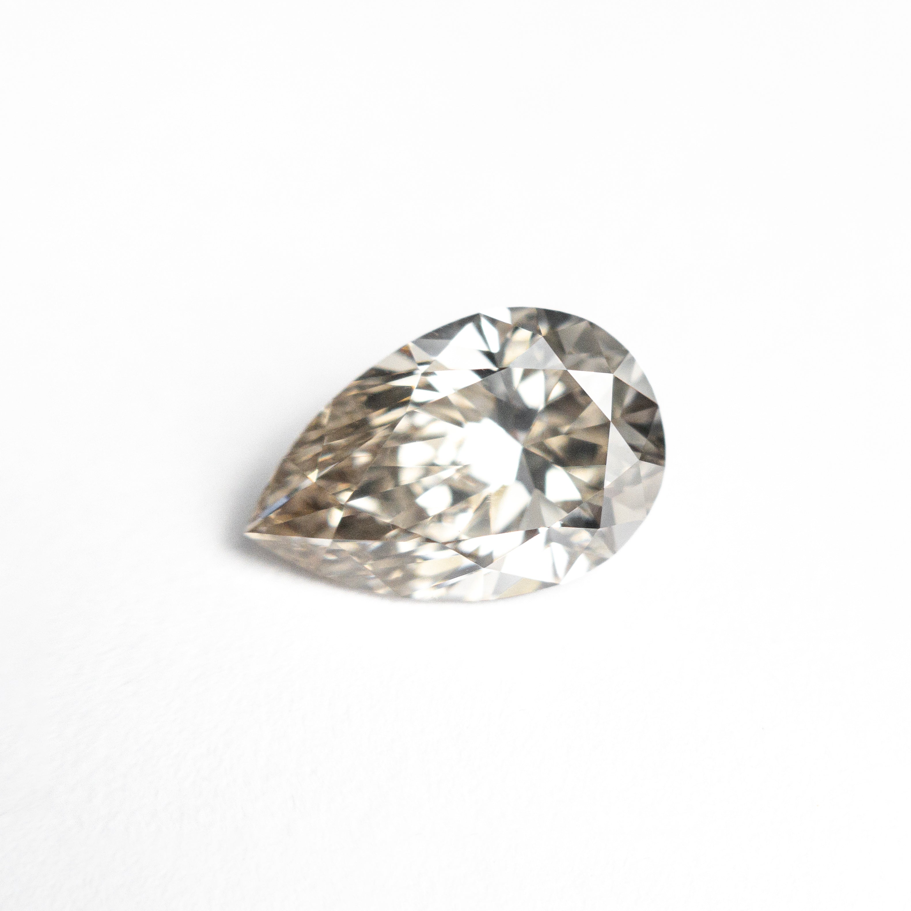 Champagne Brilliant Diamond - 1.50ct Pear