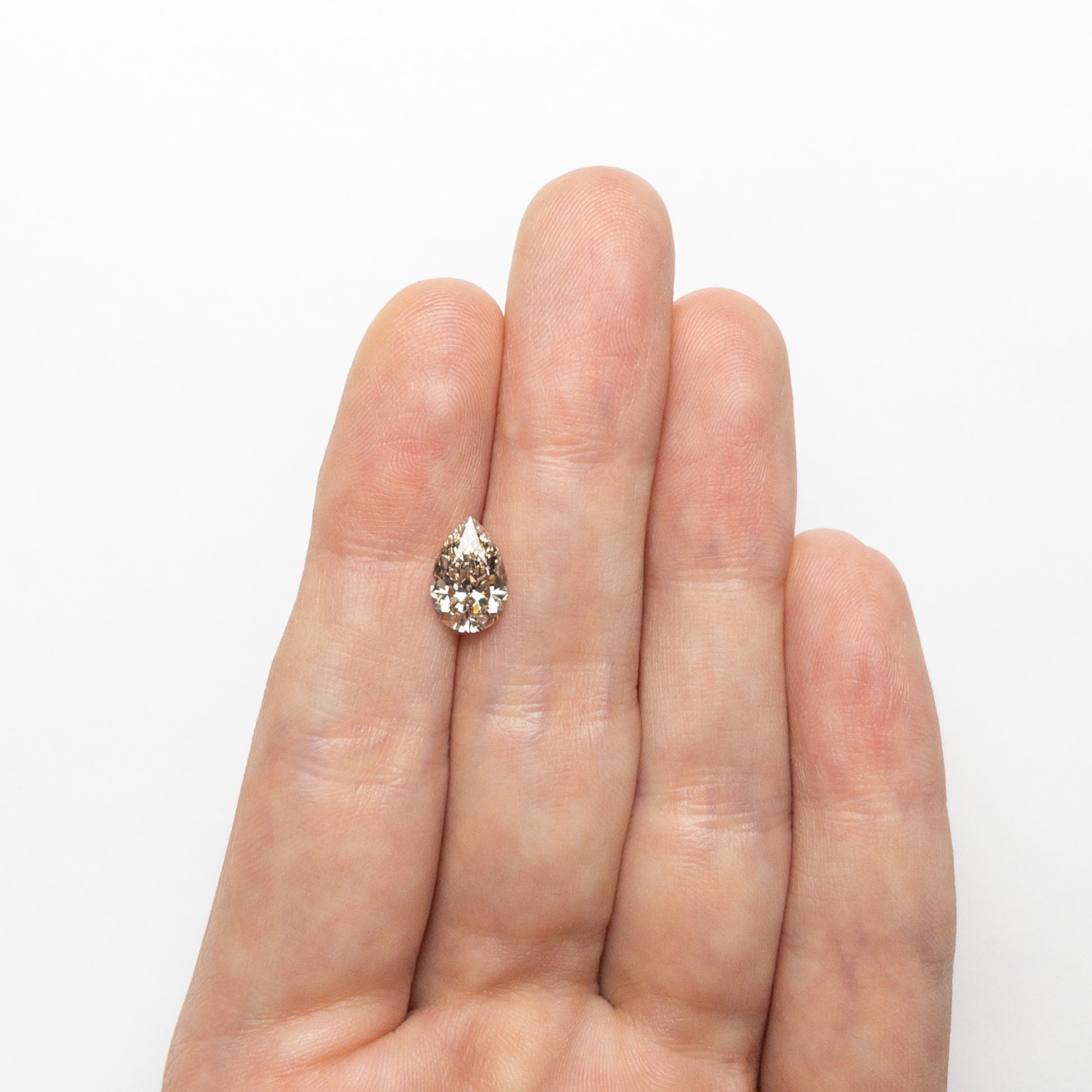 Champagne Brilliant Diamond - 1.50ct Pear