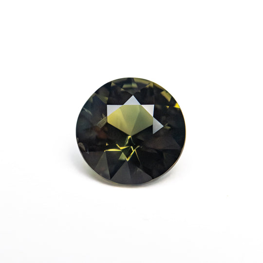 Green Brilliant Sapphire - 1.53ct Round