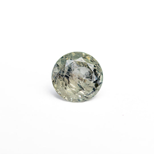 Green Brilliant Sapphire - 0.74ct Round