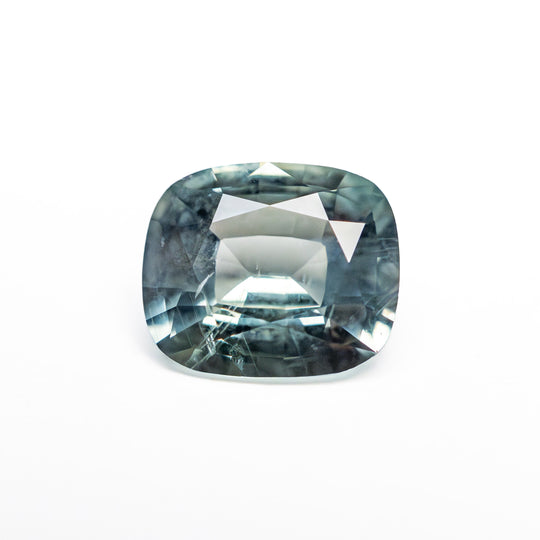 Teal Brilliant Sapphire - 1.78ct Cushion