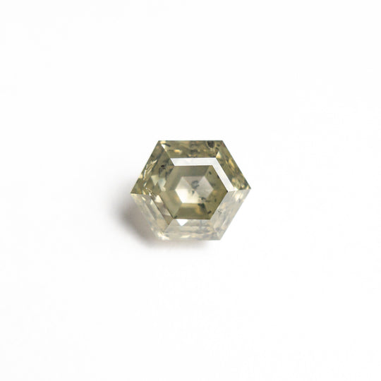 Champagne Salt and Pepper Step Cut Diamond - 1.07ct Hexagon