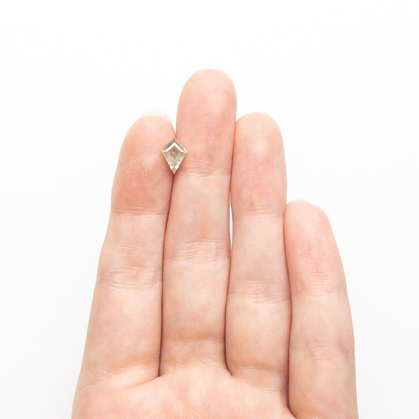 Champagne Step Cut Diamond - 1.05ct Kite