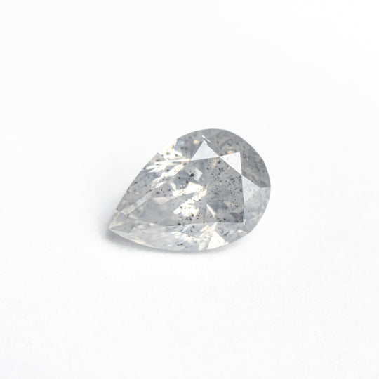 Icy Salt and Pepper Brilliant Diamond - 1.08ct Pear