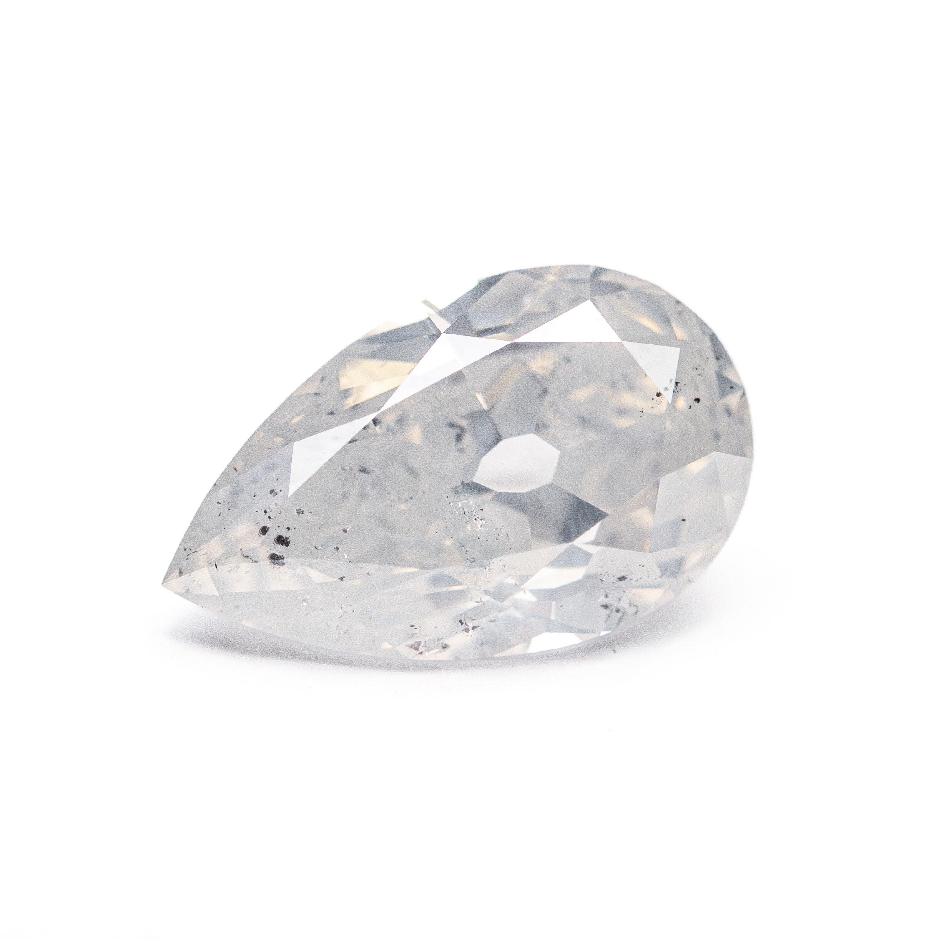 Icy Modern Antique Brilliant Diamond - 2.03ct Pear
