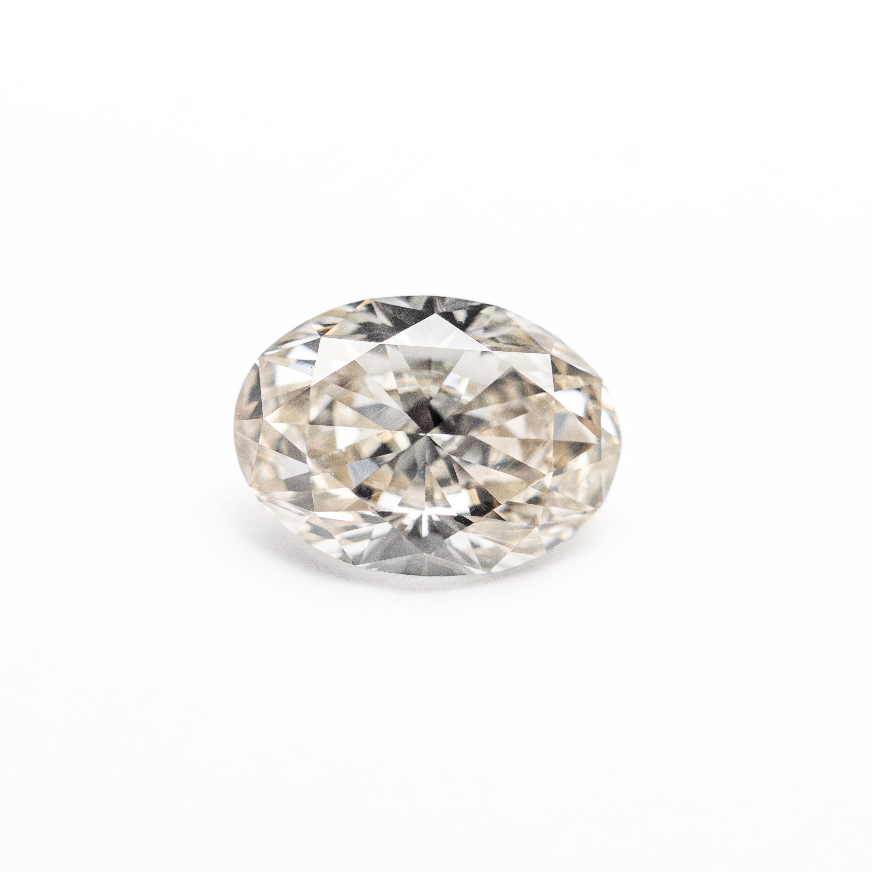 Champagne Brilliant Diamond - 1.00ct Oval