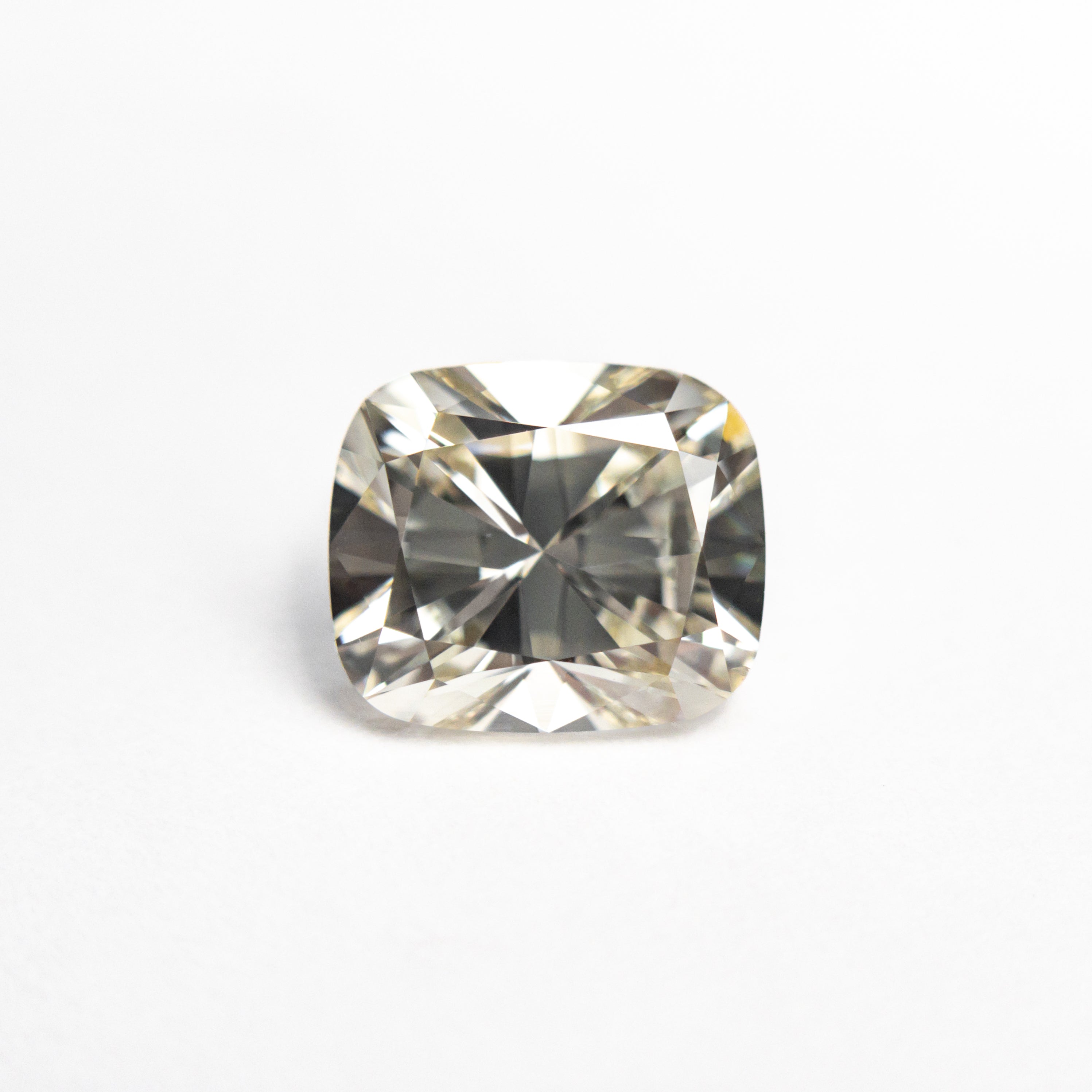 Champagne Modern Antique Old Mine Cut Diamond - 1.51ct Cushion