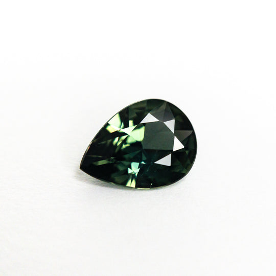 Green/Teal Brilliant Sapphire - 1.03ct Pear