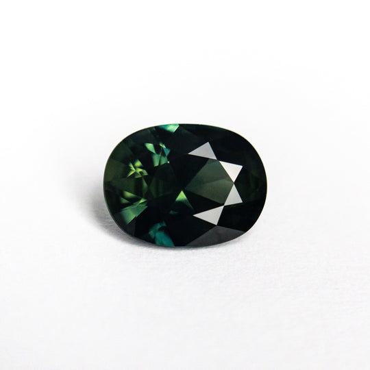 Green/Teal Brilliant Sapphire - 1.36ct Oval