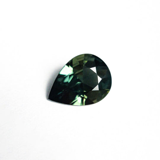 Green Brilliant Sapphire - 0.96ct Pear