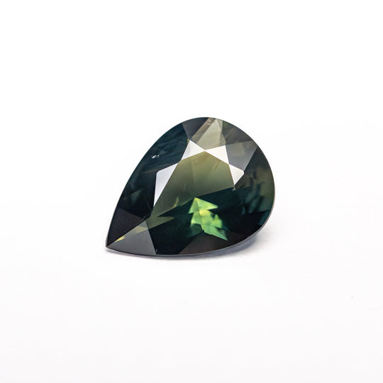 Green/Teal Brilliant Sapphire - 1.05ct Pear