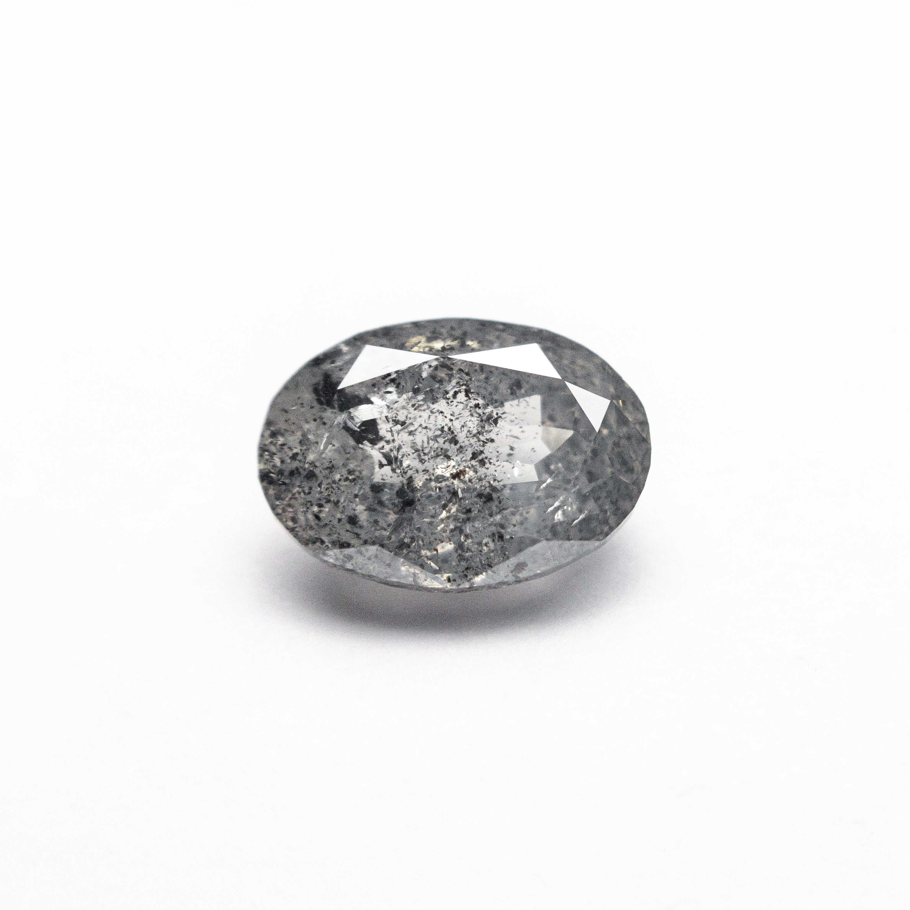 Salt and Pepper Double Cut Diamond - 1.58ct Oval