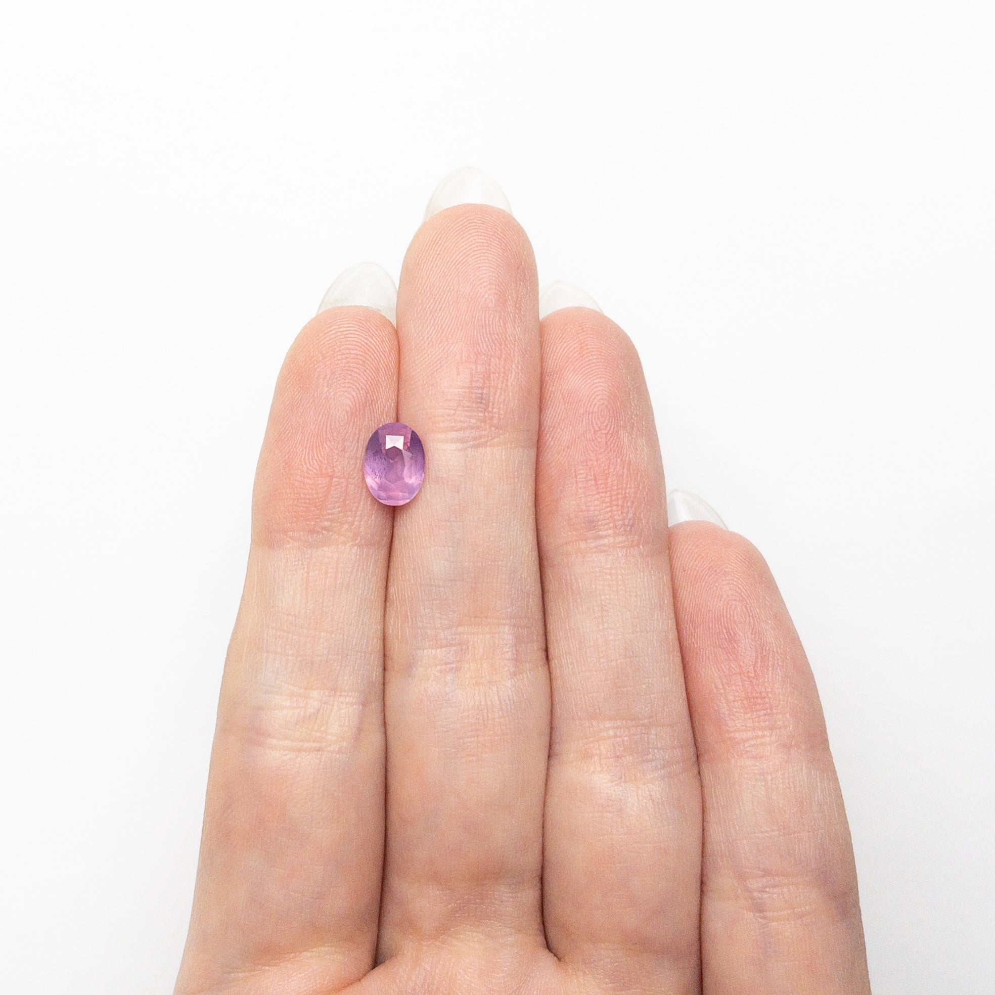 Purple/Pink Brilliant Sapphire - 1.51ct Oval