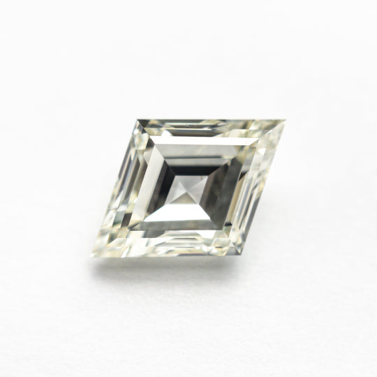 White Step Cut Diamond - 2.12ct Lozenge