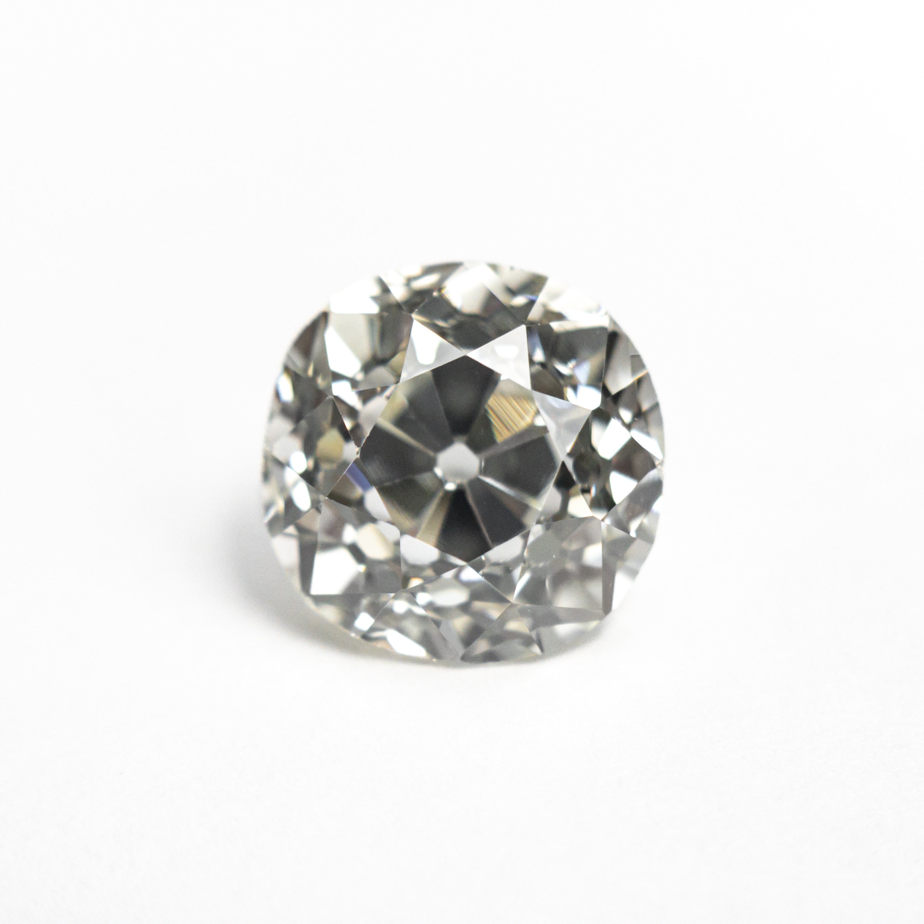 White Antique Old European Cut Diamond - 2.57ct Round
