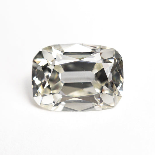 White Antique Old Mine Cut Diamond - 3.54ct Cushion
