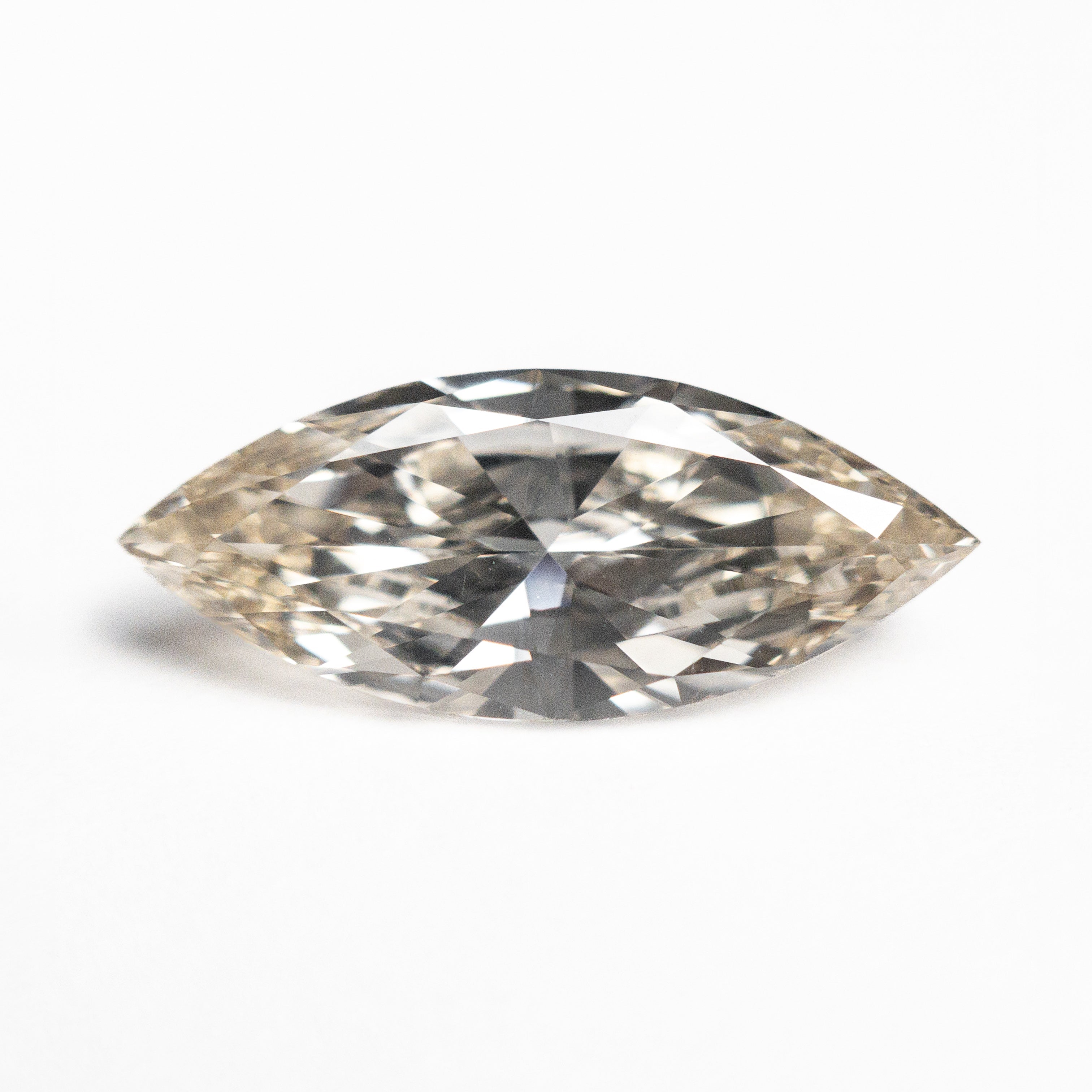 Champagne Brilliant Diamond - 2.01ct Marquise