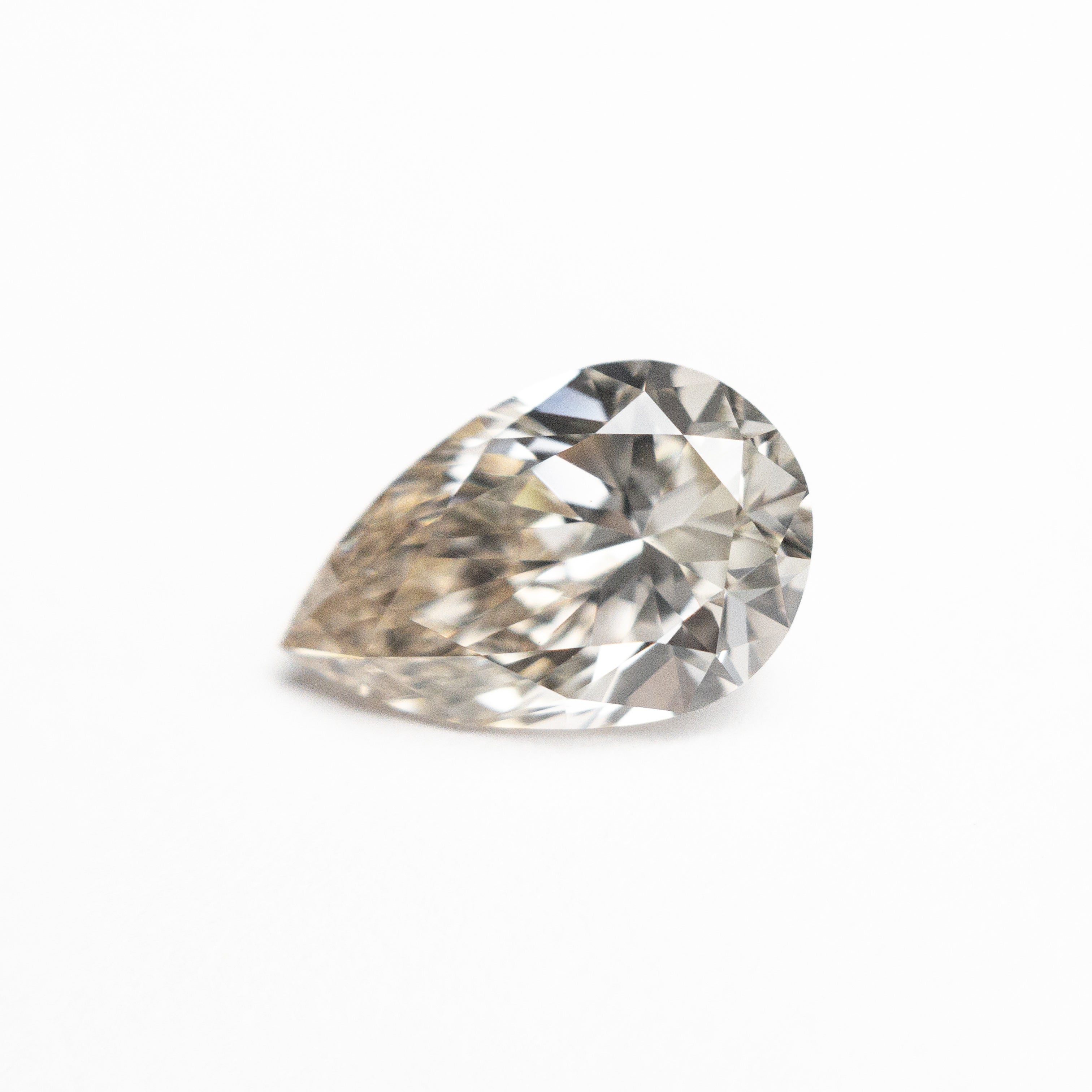 Champagne Brilliant Diamond - 1.50ct Pear
