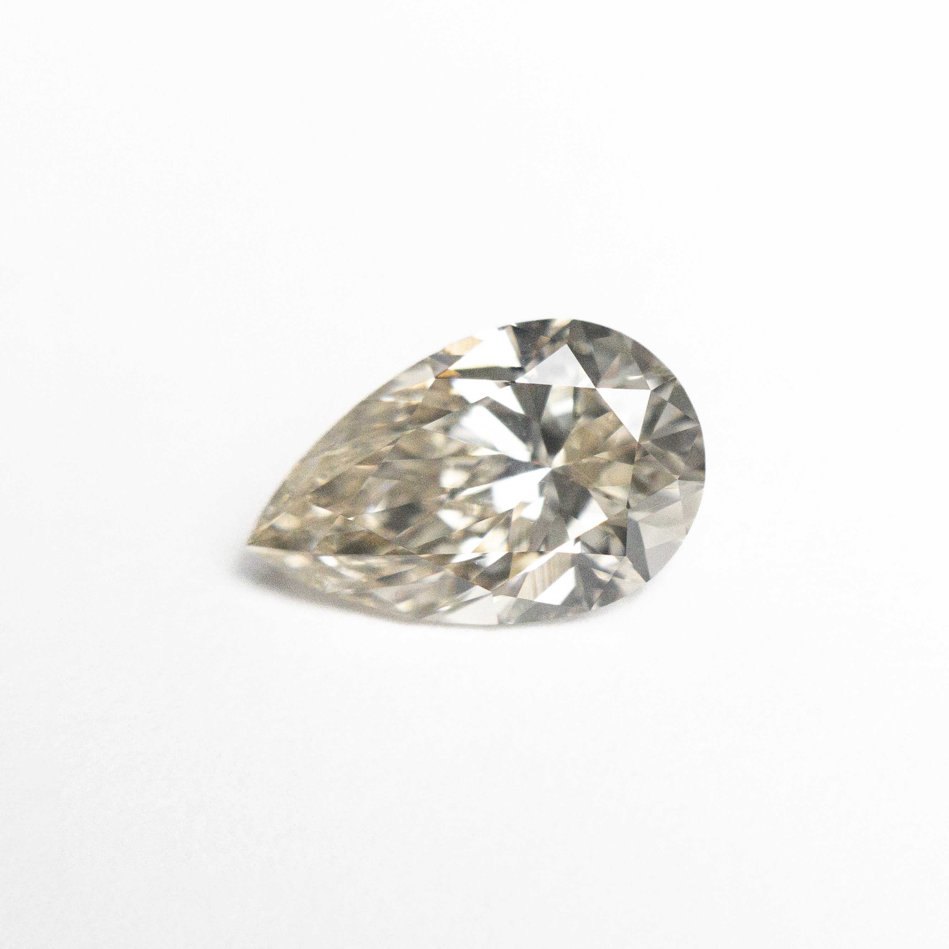 Champagne Brilliant Diamond - 1.31ct Pear